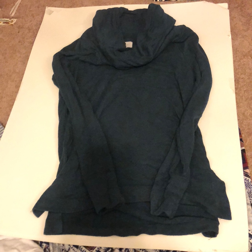 Long Sleeve Swoop Neck Tunic